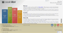Desktop Screenshot of casalini.it